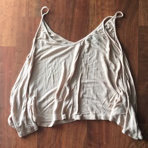 Cream tank top